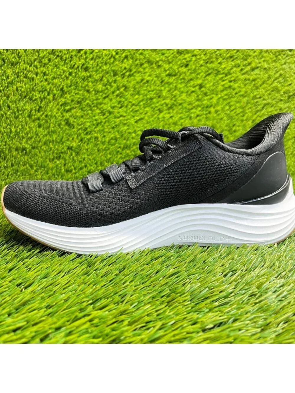 Kuru Atom 2 Womens Size 8.5 Black White Athletic Running Walking Shoes Sneakers